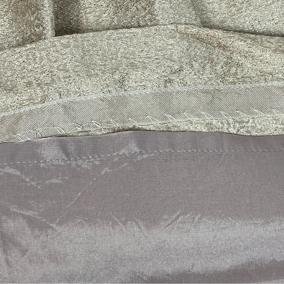 J Crew Womens Pleat Front Silk Blend A-Line Skirt Size 4 Gold Metallic - Picture 9 of 12